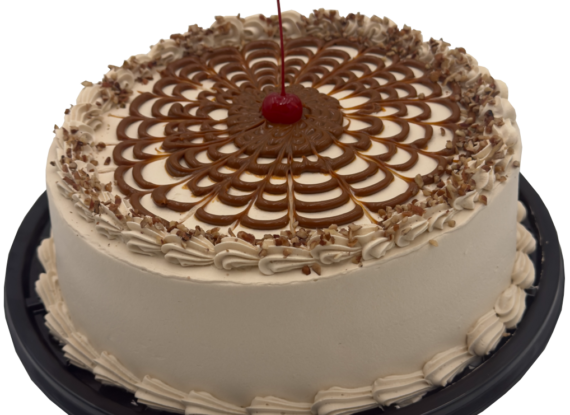Pastel De Cajeta Con Nuez Grande