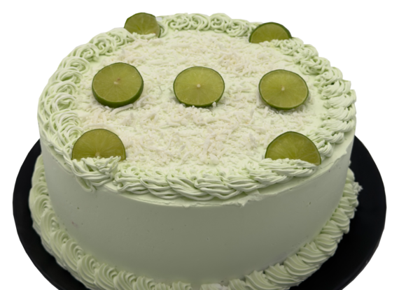 Pastel De Limón Con Coco Grande
